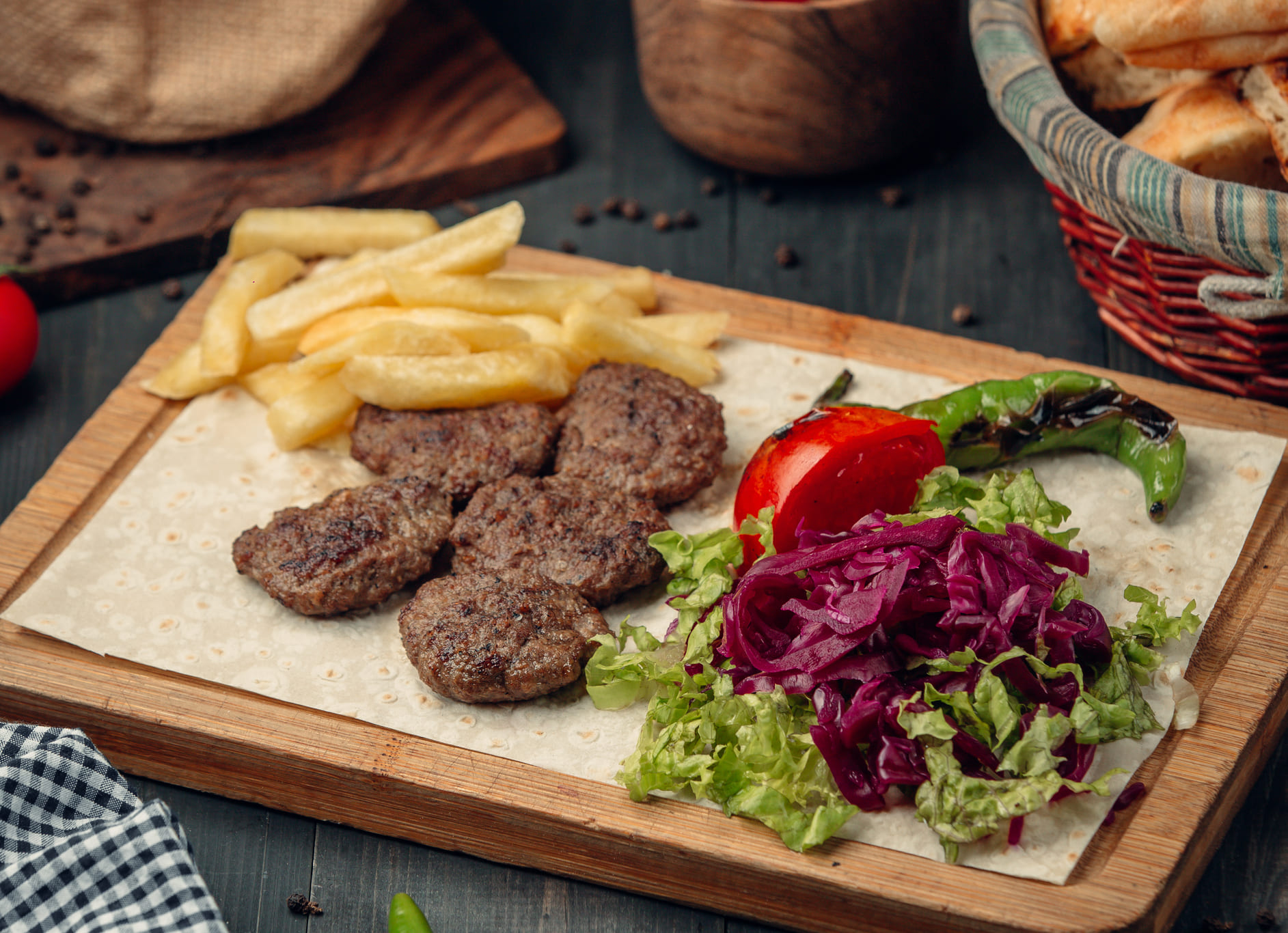 Köfte Porsiyon Menü - Köfte Porsiyon Menü
